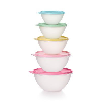 Tupper Ware Vintage Classic Wonderlier® 5 Bowl Set